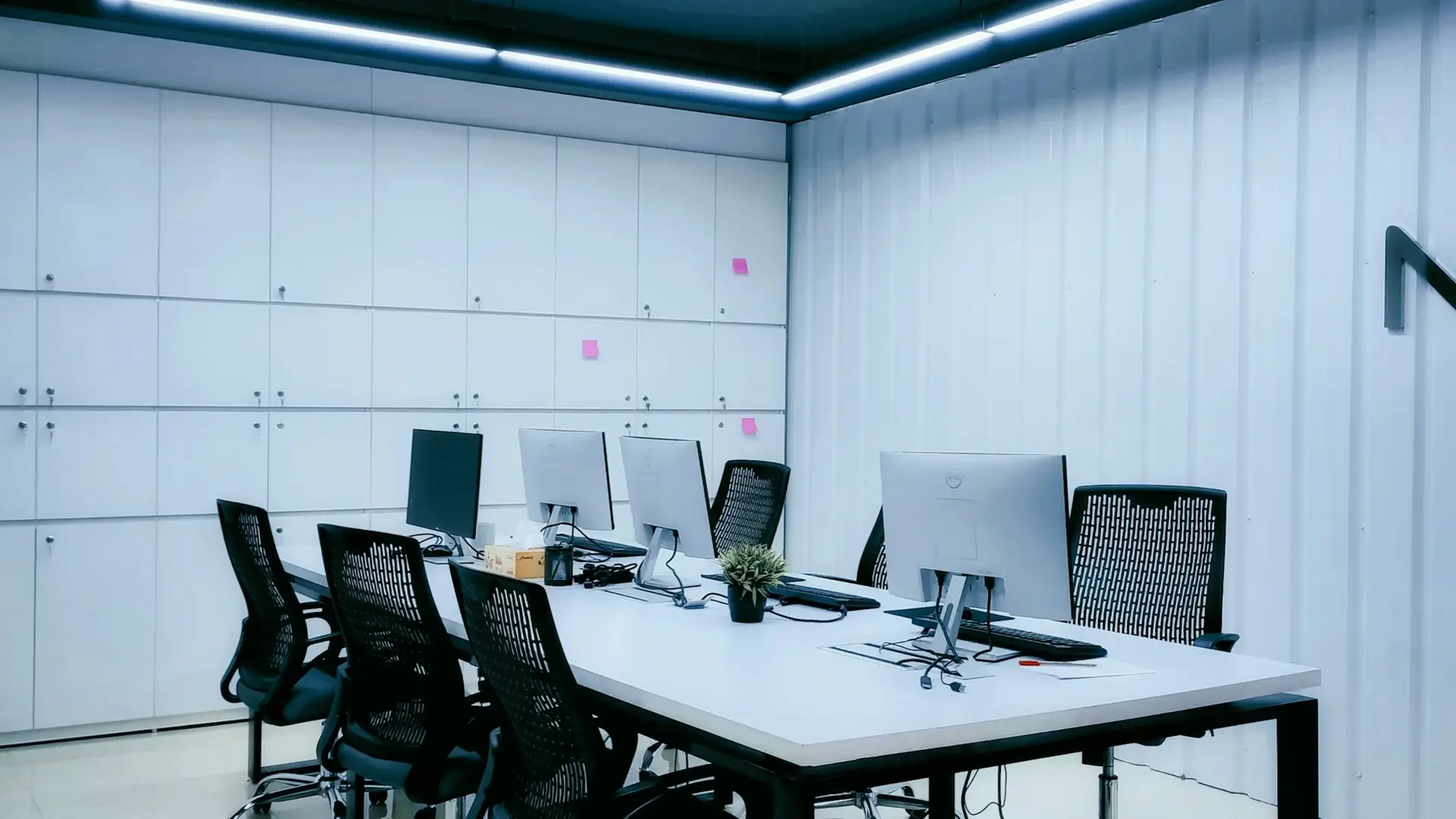 Sala de juntas de una oficina corporativa