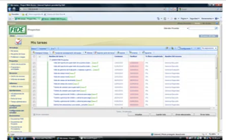 MS Project Server FIDE